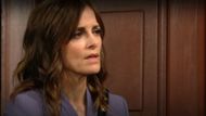 Taylor gets an eyeful from Brooke on The Bold and the Beautiful | Image: CBS